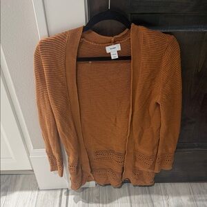 Old Navy Women's/Girls Rusty Orange color Cardigan Sweater(Ships from OR)